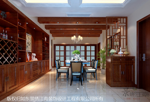 【岔河镇银河工业园区】徐先生雅居新中式一楼餐厅